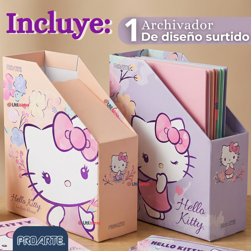 Organizador Revistero Multibox Archivador Hello Kitty  Diseño Surtido