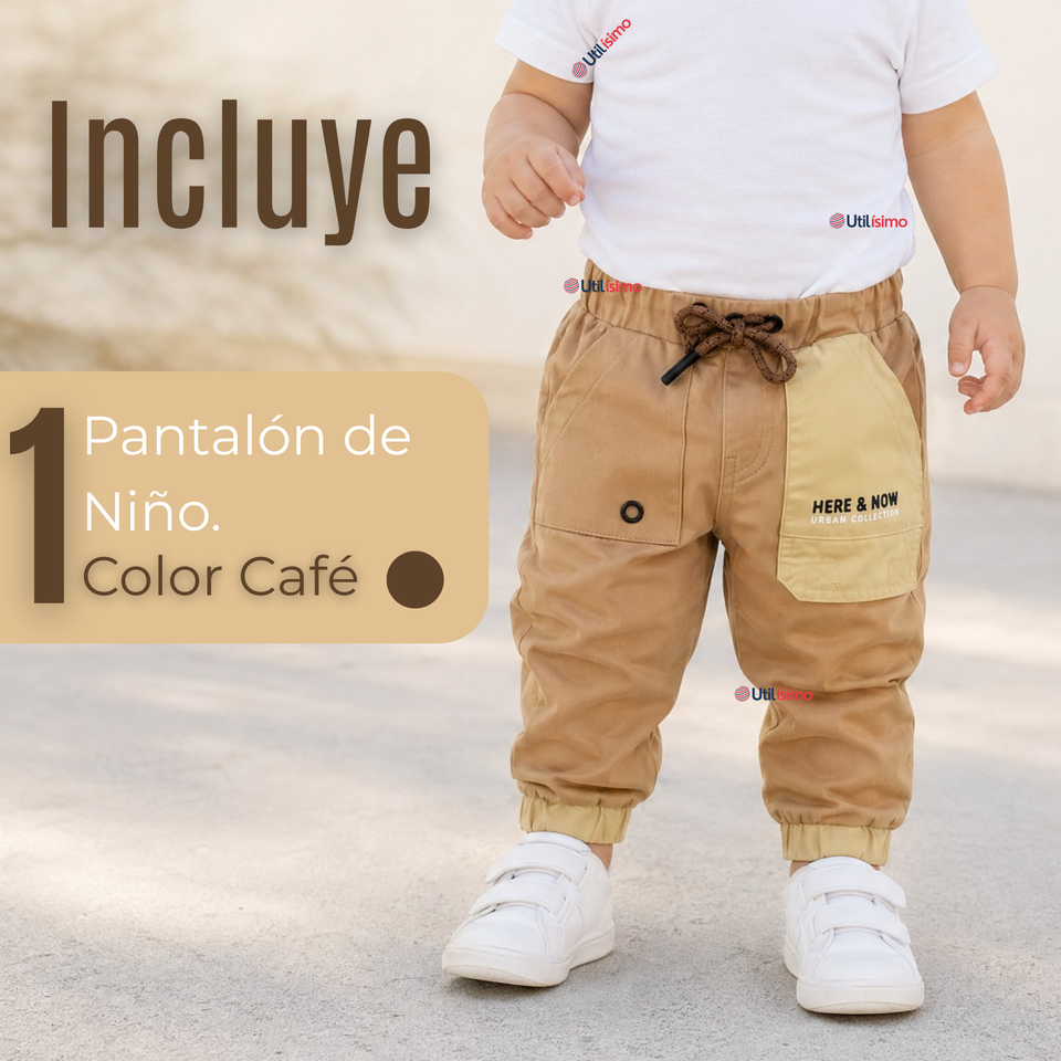 Jogger Infantil Pantalón De Buzo Niño Reforzado Calidad Premium