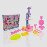 Set Juguete de Heladería y Waflera Creativa con Masas Moldeables Niña