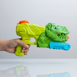 Pistola Lanza Agua Dinosaurio Color Verde Juguete 30cm Niño