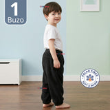 Buzo Solo Pantalón Negro Bebé Niño Forrado Polar