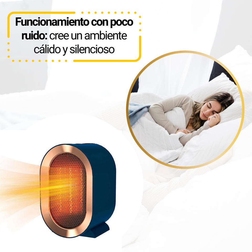 Termoventilador Calefactor Cerámico 1200w Potente 3 Seg