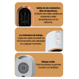 Termoventilador Calefactor Cerámico 1200w Potente 3 Seg