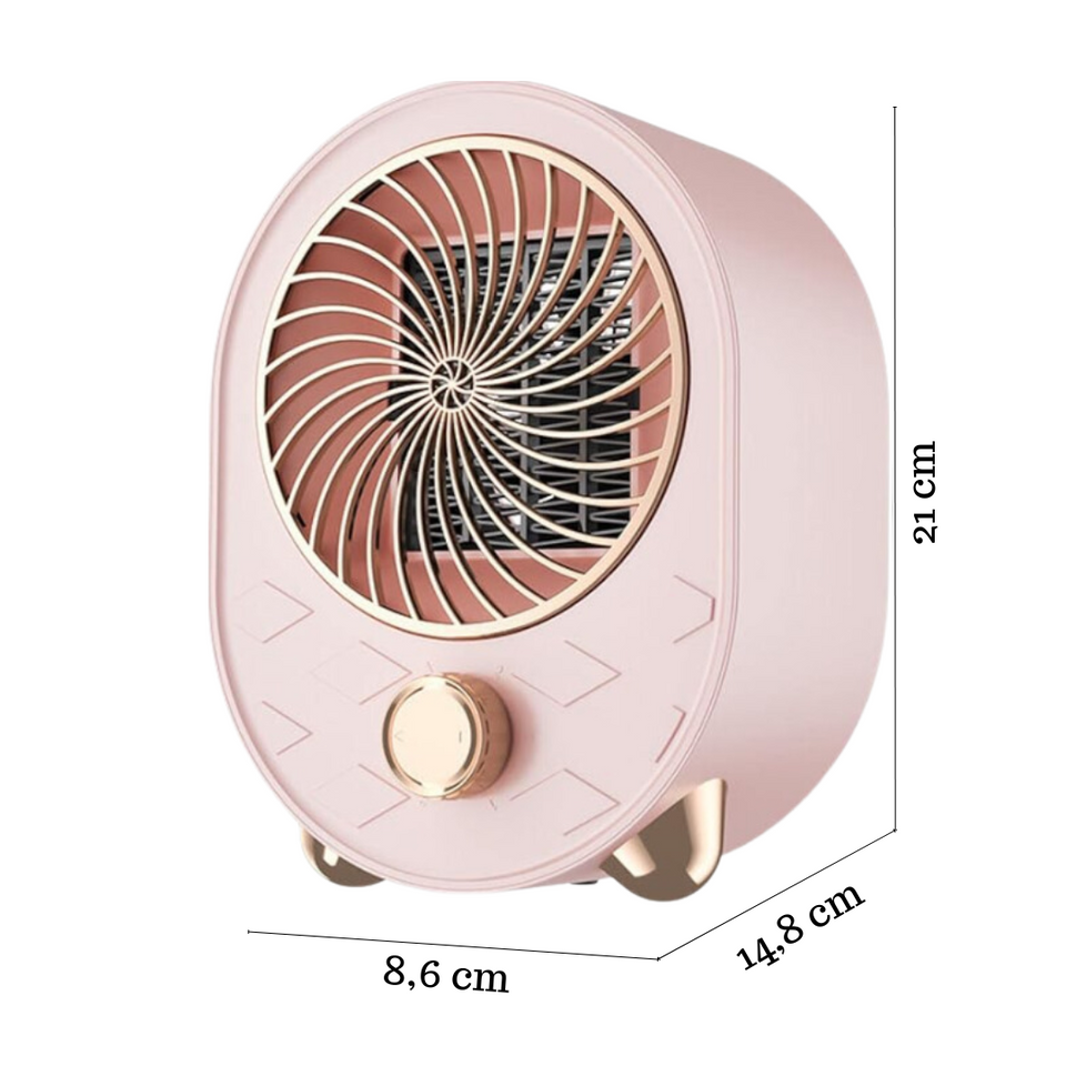 Mini Termoventilador Calefactor Portátil Potente 1000w