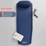 Colchoneta Coleman® Montauk™ Inflable Para Adultos Azul Nocturno