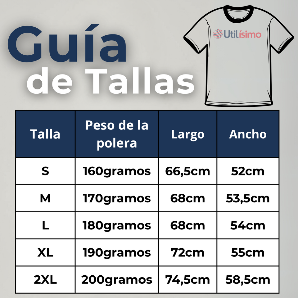 Polera Camiseta 100% Algodón Premium Manga Corta Básico Negro Hombre
