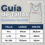Camiseta Sin Manga Básica Suave 100% Algodón Colores Surtidos Hombre