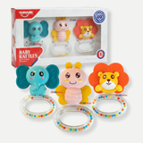 Set 3 Piezas Sonajeros Bebé Cascabel Juguetes Niño y Niña