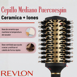 Cepillo Mediano Puercoespín Brushing RV2931 Collection Revlon