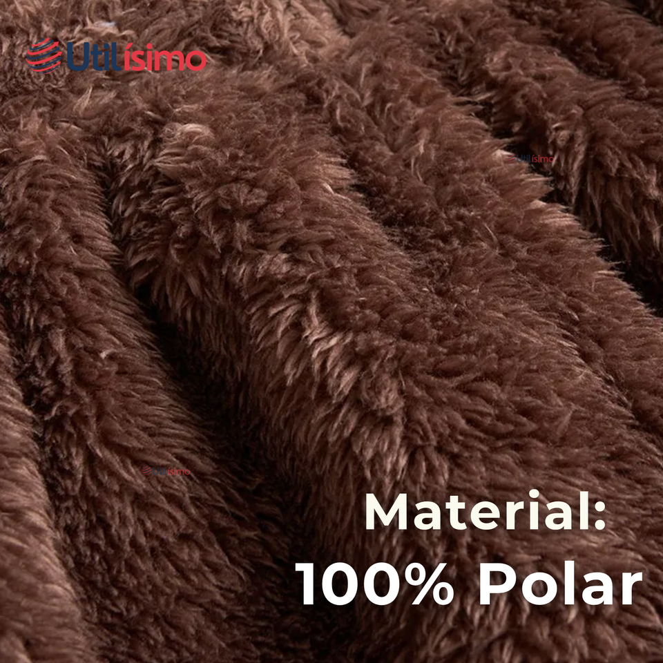 Conjunto Frizado Polar 2 Piezas Niño Marron