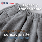 Buzo Para Niños Forrado en 100% Polar Gris