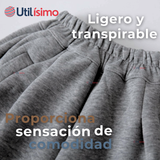 Buzo Bebé Niño Forrado en Polar Gris Pantalón