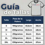 Polera Pique Premium 200g Manga Corta 100% Algodón Textura Suave Chemise Negro Hombre
