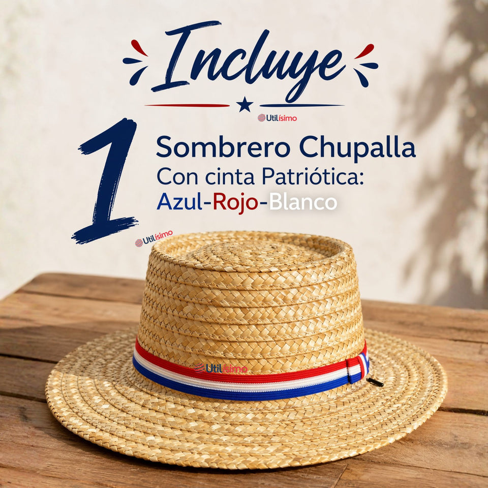 Sombrero Chupalla Huaso Juvenil Fiestas Patrias Chile Niño