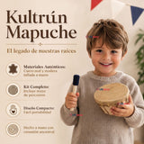 Kultrun Mapuche Instrumento musical Baile Típico 16cm