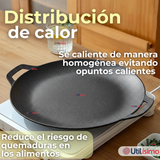 Sarten Antiadherente De Piedra Médica Redondo Plancha Bandeja Budare Parrilla