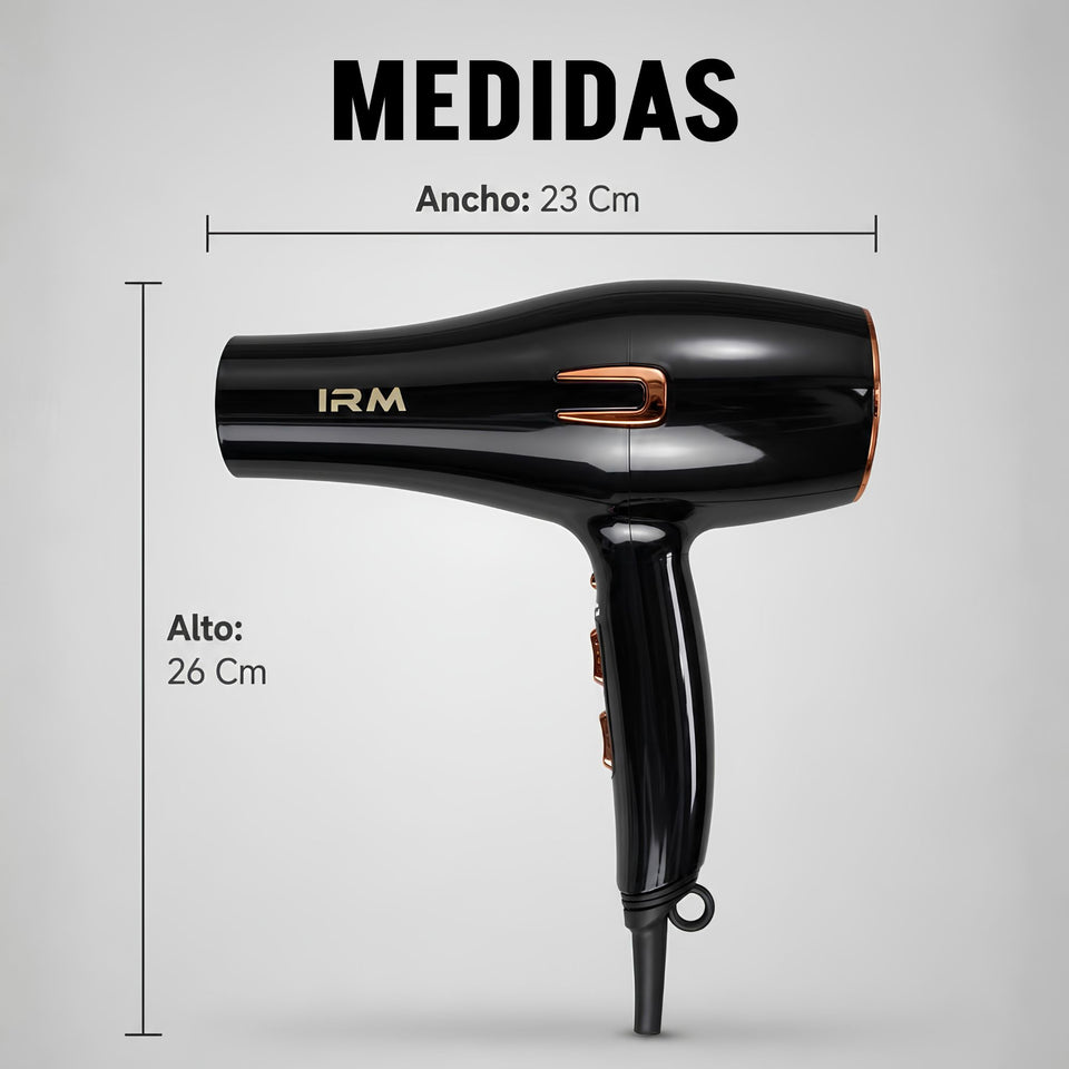 Secador De Cabello Profesional 1800W Potente y Liviano Hair Dryer