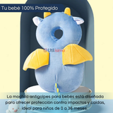 Mochila Protectora Cabeza Bebé Niño Antigolpes Almohadilla Ajustable Surtido