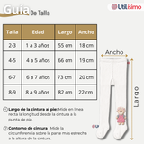 Panty 3D Osito Blanco Tejida Niña Ballerina 78% Algodón Premium