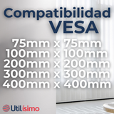 Soporte TV Pared Ajustable 35Kg 26 a 55 Pulgadas 26 27 28 29 30 32 37 39 40 42 43 46 47 48 49 50 55