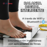 Balanza Pesa Digital Inteligente App Bluetooth Báscula Recargable