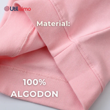 Polerón Cuello Redondo Niña Rosado Conejito
