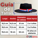 Sombrero Huaso Con Laso Elegante Fiestas Patrias