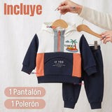 Conjunto Buzo Polerón 2 Piezas Bebé Niño Tedmimak Adorable Child