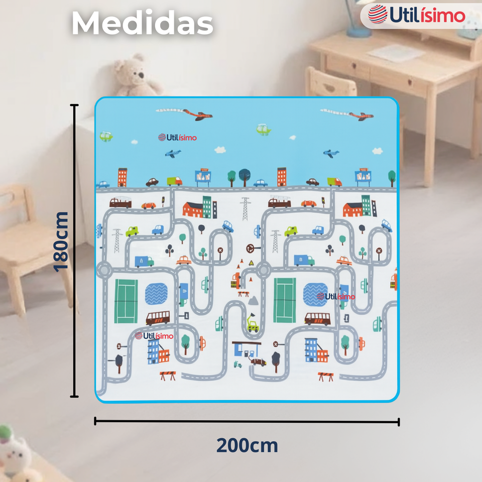 Alfombra de juegos para Niños 200cm