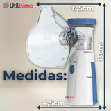 Nebulizador Portátil Batería Recargable Mesh Vaporizador Niños Y Adultos