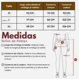 Calza Acanalada Cotelé Polar Con Chiporro Térmica Mujer Elásticada Café