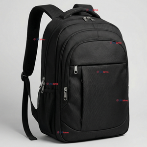 Mochila Multifuncional Ejecutiva Notebook Escolar Viaje Cabina Impermeable Resistente 49cm Negro 25L