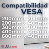 Soporte TV Pared Ajustable 50Kg 40 a  85 Pulgadas 40 43 50 55 60 65 70 75 77 80 82 85