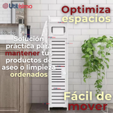 Mueble Estante Esquinero Organizador De Baño Blanco