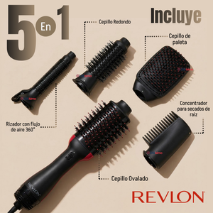 One Step Cepillo Secador Alisador 5 En 1  Revlon 1200W Multistyler