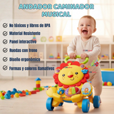 Andador Caminador Multifuncional Juguete Musical Bebé León Niña y Niño
