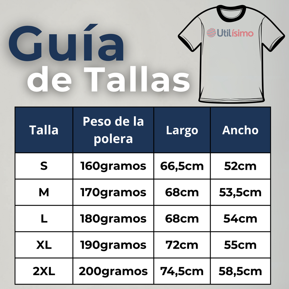 Polera Camiseta 100% Algodón Premium Manga Corta Básico Negro Hombre