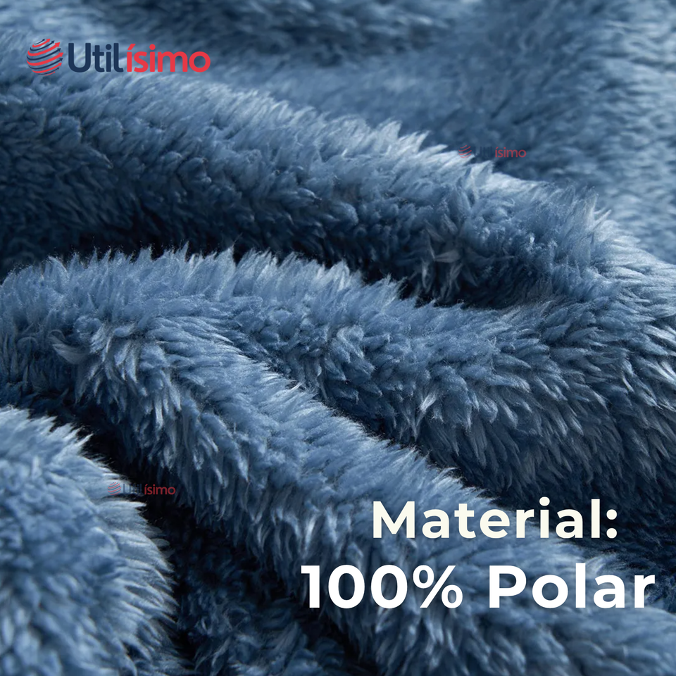 Conjunto Frizado Polar 2 Piezas Niño Azul