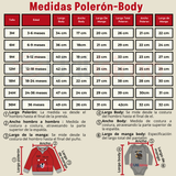 Conjunto 3 Piezas Buzo Pantalón Polerón Body De Algodón Rojo Bebé Niño