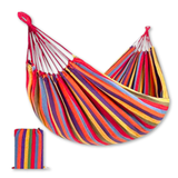 Hamaca 100% Algodón 2 Plaza Colgante 150x180cm Rojo Multicolor