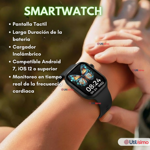 Smartwatch Vidvie SW1620 Reloj Inteligente Impermeable Ipx7 Color Negro