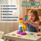 Juguete Maquina para hacer Helados y Paletas Niñas y Niños
