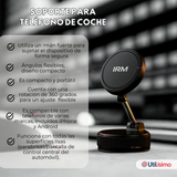 Soporte De Auto Celular Magnético Iphone Android Negro