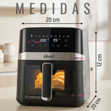 Freidora de aire digital Oster® con recubrimiento Oster® DiamondForce, 4L de capacidad, CKSTAF40WDDF 1300W