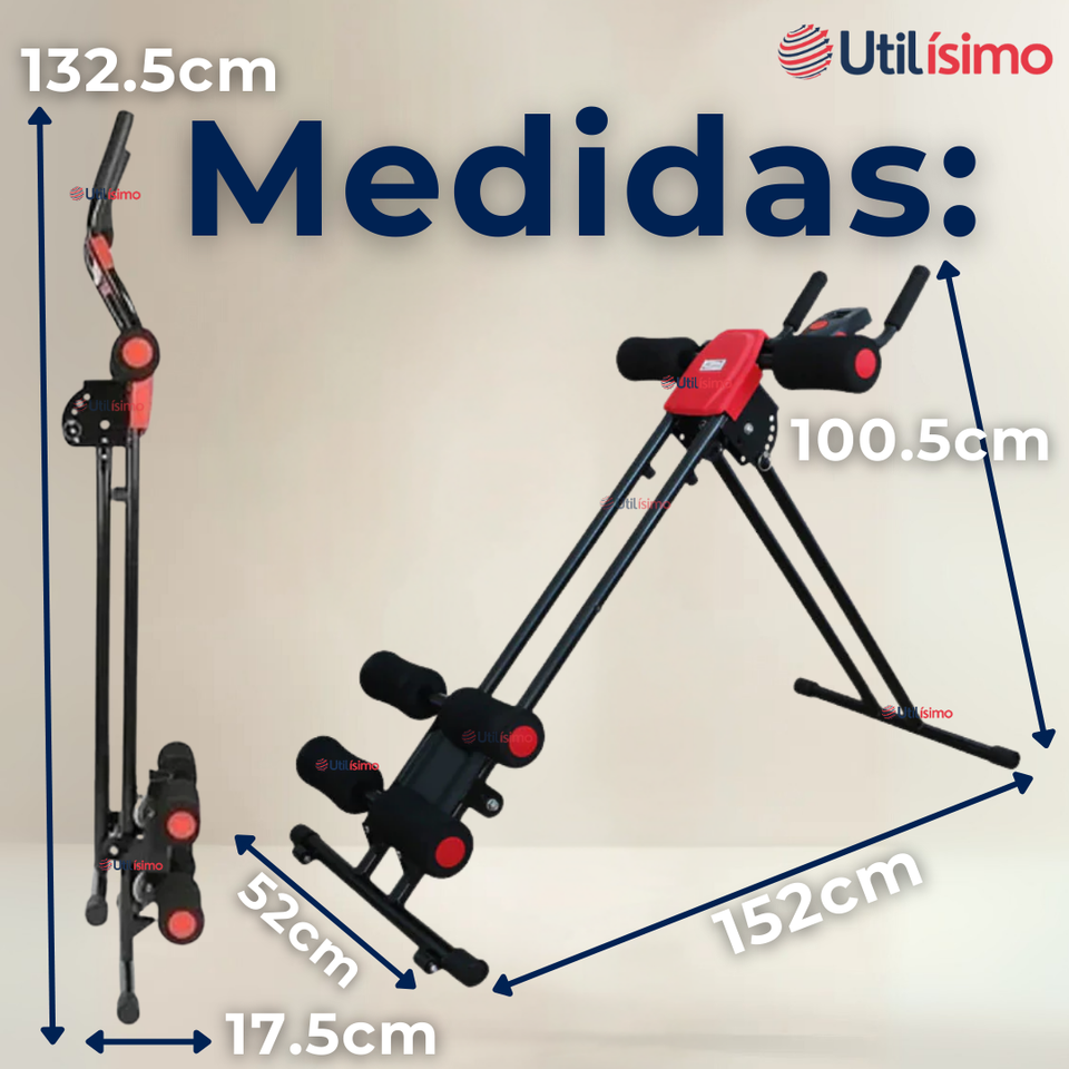 Máquina De Abdominales Plegable Ejercicio Deporte Fitness Six Pack