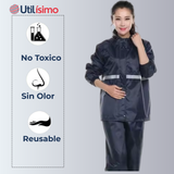 Poncho Impermeable Adulto Unisex Negro