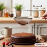 Colador Multiuso 16cm Acero Inoxidable Repostería Cocina