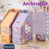 Organizador Revistero Multibox Archivador Hello Kitty  Diseño Surtido