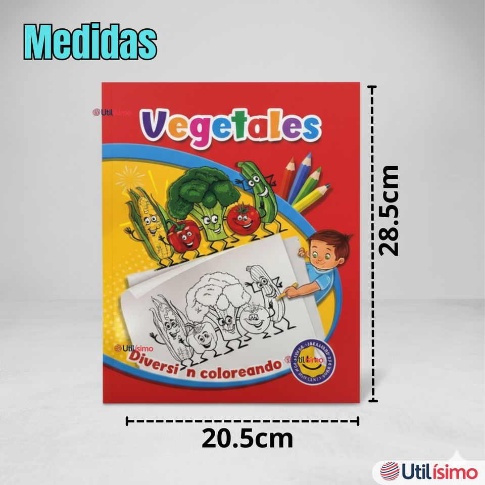 Libro Para Colorear Pintar Educativo Con Stickers Diseños Surtidos