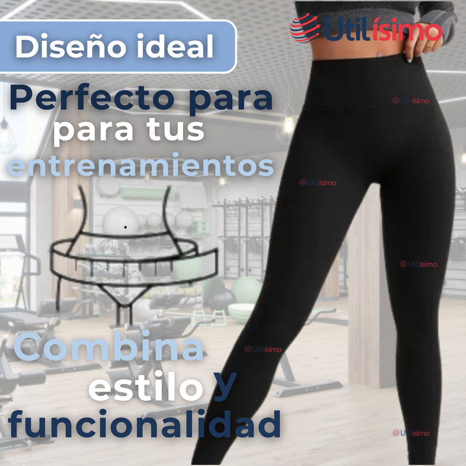 Calza Leggings Push Up Cintura Alta Polar Deportiva Premium Surtido Mujer
